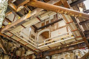 Paleis Het Loo (7) - Opvangconstructies en vijzelwerk