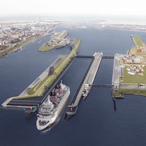 Grootste sluis ter wereld