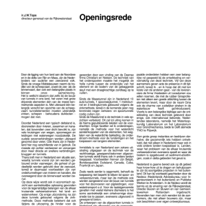 Openingsrede