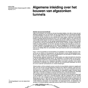 Algemene inleiding over het bouwen van afgezonken tu