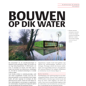Bouwen op dik water