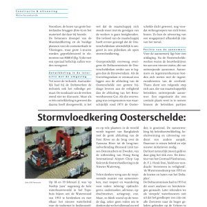 Stormvloedkering Oosterschelde-kind van misrekening