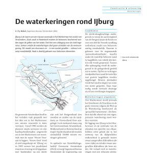 De waterkeringen rond IJburg