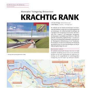 Krachtig rank - Masterplan Vormgeving Betuweroute