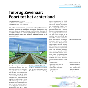 Tuibrug Zevenaar - Poort tot het achterland
