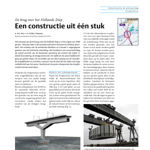Een constructie uit één stuk