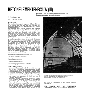 Betonelementenbouw (III)