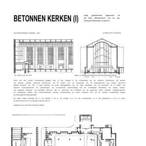 Betonnen kerken (I)