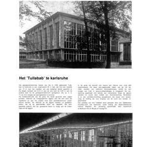 Het 'Tullabad' te Karlsruhe