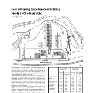 De in uitvoering zijnde tweede uitbreiding van de ENCI te Maastricht