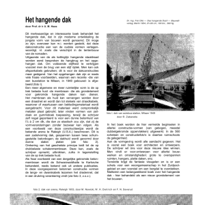 Het hangende dak
