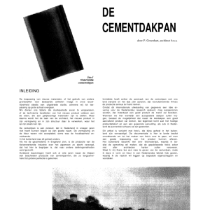 De cementdakpan
