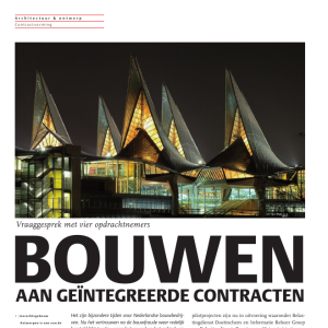 bouwen aan geintegreerde contracten