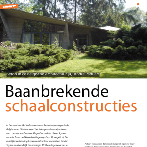 Baanbrekende schaalconstructies