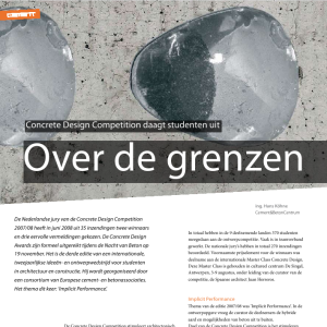 Over de grenzen