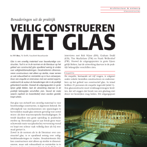 Veilig construeren met glas