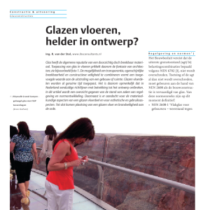 Glazen vloeren - helder in ontwerp