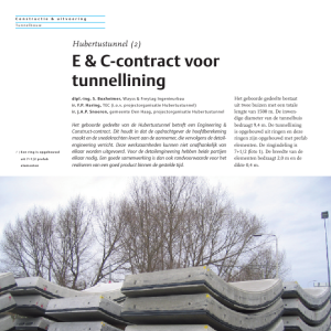 EenC-contract voor tunnellining