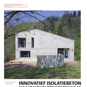 Innovatief isolatiebeton