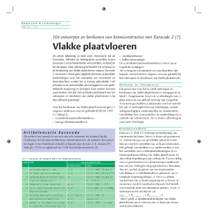 Eurocode 2 - Vlakke plaatvloeren (7)