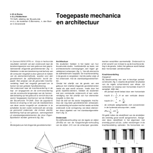 Toegepaste mechanica en architectuur