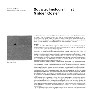 Bouwtechnologie in het Midden Oosten