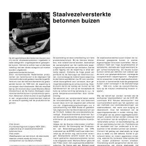 Staalvezelversterkte betonnen buizen
