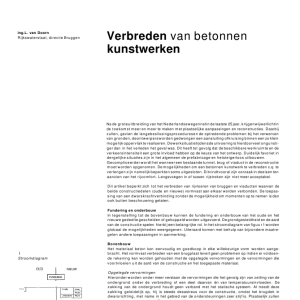 Verbreden van betonnen kunstwerken