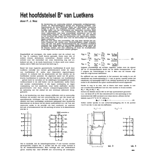 Het hoofdstelsel B van Luetkens