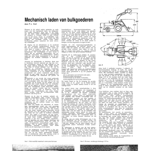 Mechanisch laden van bulkgoederen