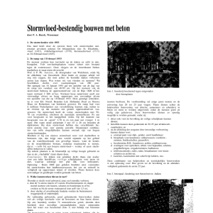 Stormvloed-bestendig bouwen met beton