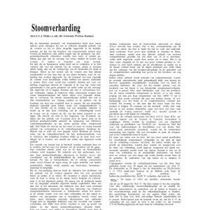 Stoomverharding