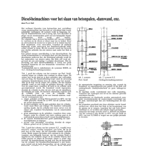 Diesel-heimachines voor het slaan van betonpalen, -damwand, enz
