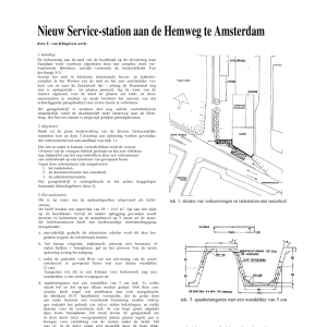 Nieuwe service-station aan de Hemweg te Amsterdam