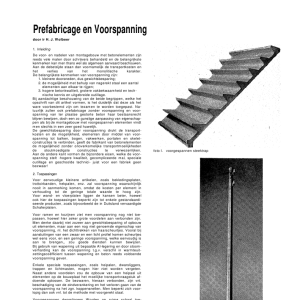 Prefabricage en voorspanning