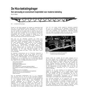 De Hico-bekistingdrager