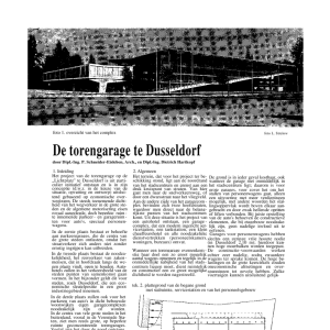 De torengarage te Dusseldorf
