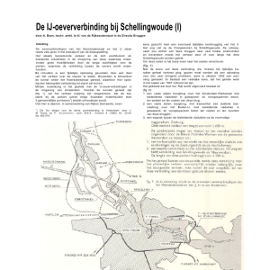 De IJ-oeververbinding bij Schellingwoude (I)