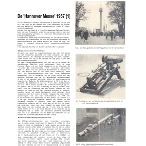 De 'Hannover Messe'  (I)