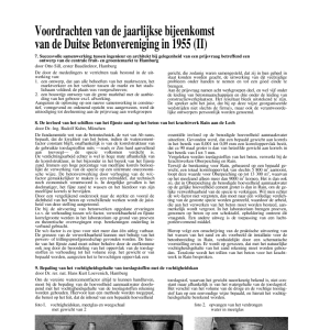 Voordrachten van de jaarlijkse bijeenkomst van de Duitse Betonvereniging in  (II)