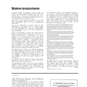 Moderne terrazzovloeren