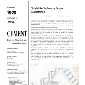 Christelijke Technische School te Amsterdam