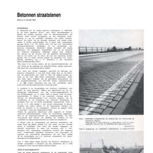 Betonnen straatstenen