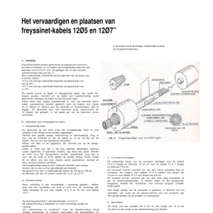 Het vervaardigen en plaatsen van freyssinet-kabels 12 rond 5 en 12 rond 7
