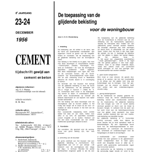 De toepassing van de glijdende bekisting voor de woningbouw