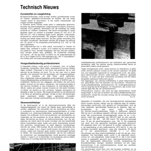 Technisch Nieuws - Kunststoffen en voegdichting