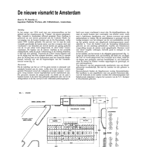 De nieuwe vismarkt te Amsterdam