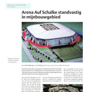 Arena Auf Schalke standvastig in mijnbouwgebied