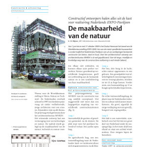 De maakbaarheid van de natuur