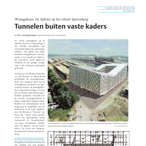 Tunnelen buiten vaste kaders